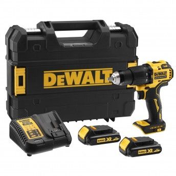 Aparafusadora sem escovas XR 18V Li-Ion 1,5 Ah ref DCD709S2T-QW DEWALT
