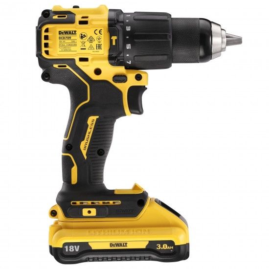 Aparafusadora sem escovas XR 18V Li-Ion 3,0 A ref� DCD709L2T-QW DEWALT