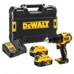 Aparafusadora sem escovas XR 18V Li-Ion 2x5,0 Ah refª DCD709P2T-QW DEWALT Aparafusadora sem escovas XR 18V Li-Ion 2x5,0 Ah refª DCD709P2T-QW DEWALT
