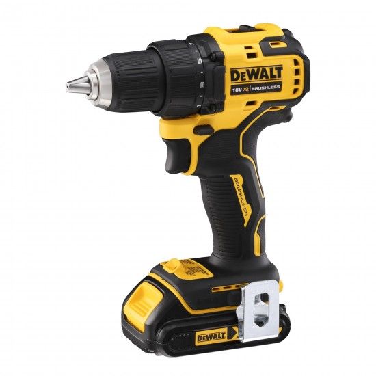 Aparafusadora sem escovas 18V com 2 baterias Li-Ion 1,5 Ah ref� DCD708S2T-QW DEWALT