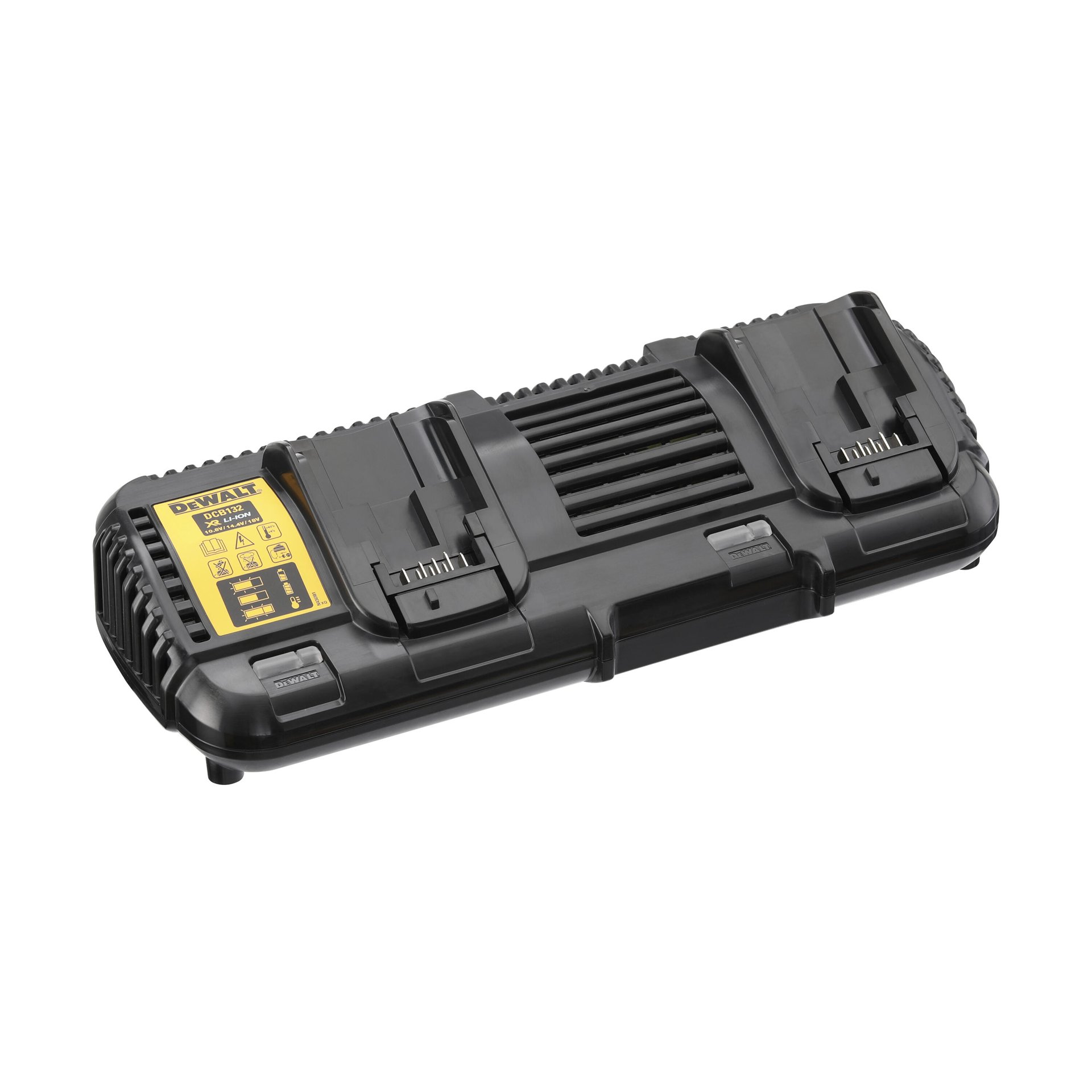 Carregador Duplo XR FLEXVOLT: 54V - 18V - 14,4 V - 10,8 V refª DCB132-QW DEWALT