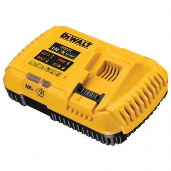 Carregador rpido carril Li-Ion XR FLEXVOLT: 54V- 18V ref DCB117-QW DEWALT