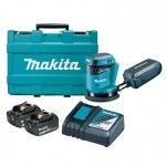 Lixadora Rotorbital 18V LXT 125mm 3Ah DBO180RFE Makita