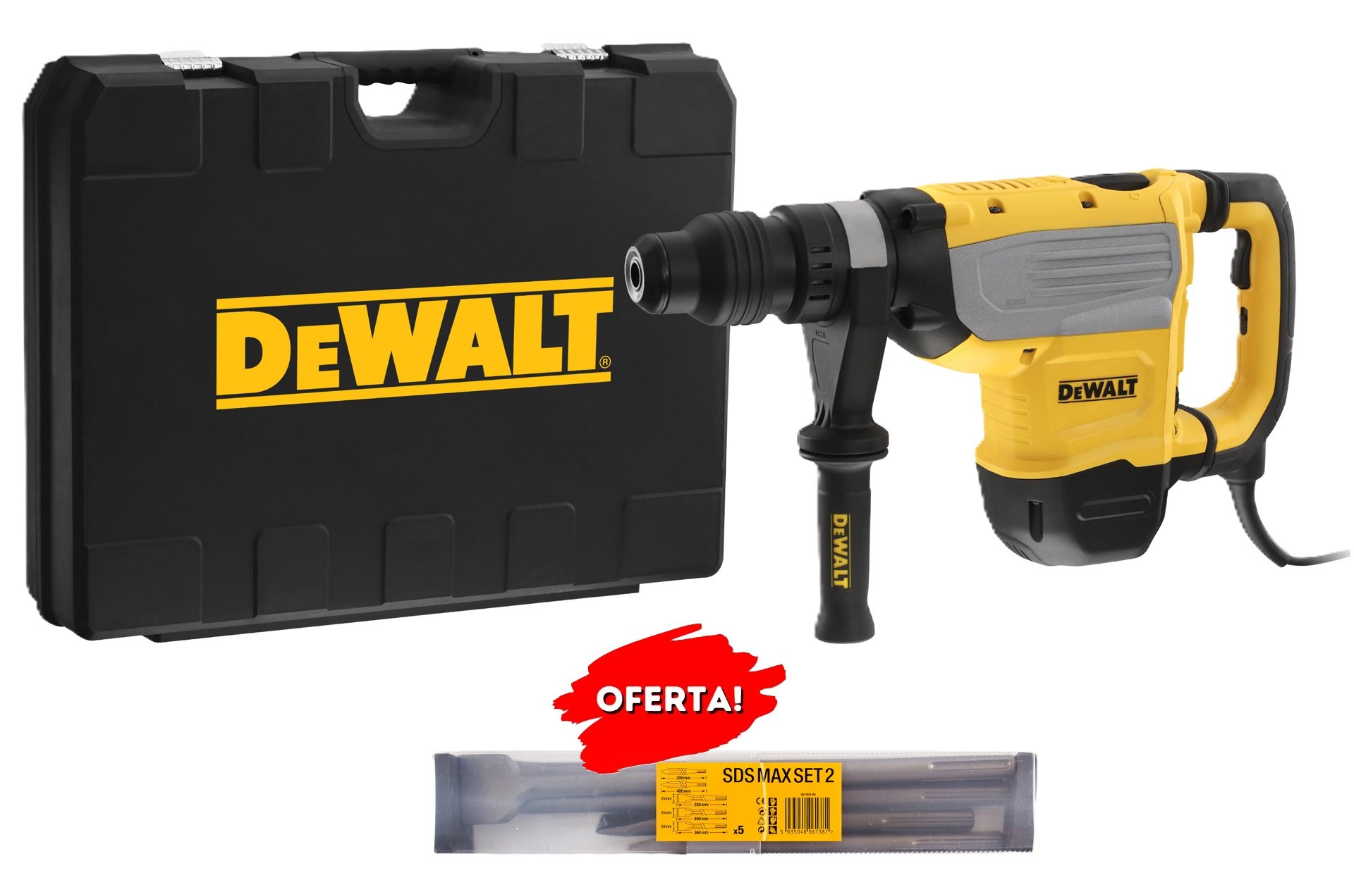 Martelo Combinado 1600 W refª D25733K-QS DEWALT