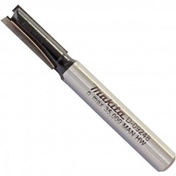 FRESA RECTA 6mm ENCABADOURO 6mm D-09248 MAKITA