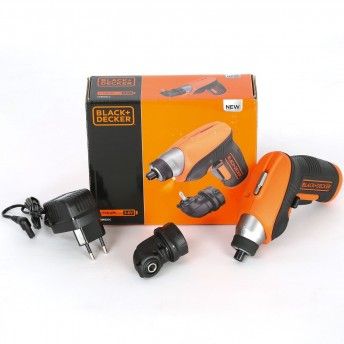 Aparafusadora 3.6V Ltio com cabea angular ref CS3652LC BLACK DECKER