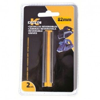 Laminas p/plaina 82mm ref CU-REBLI82 KIVEC