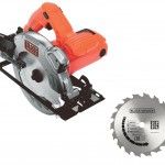 Serra Circular 1250W + disco extra ref CS1250LA-QS BLACK DECKER