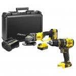 KIT REBARBADORA SFMCG400M2K + APARAFUSADORA SFMCD721B-XJ CPROF638 STANLEY KIT REBARBADORA SFMCG400M2K + APARAFUSADORA SFMCD721B-XJ CPROF638 STANLEY