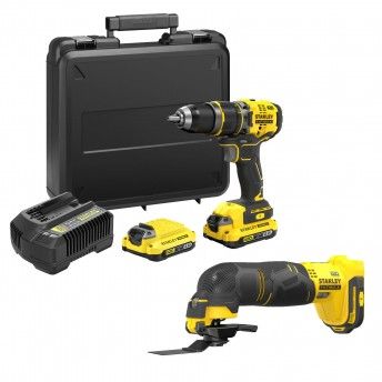 KIT APARAFUSADORA SFMCD721D2K + MULTI-FUN��ES  SFMCE500B CPROF630 STANLEY