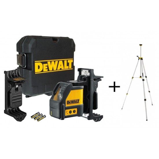 CONJUNTO LASER DW088CG-XJ + TRIPE DE0881-XJ CPROF470 DEWALT