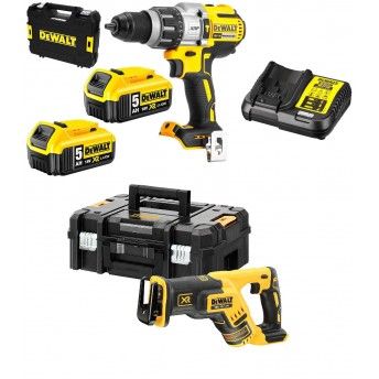 KIT APARAFUSADORA DCD996P2 +SERRA SABRE DCS367NT CPROF427 DEWALT