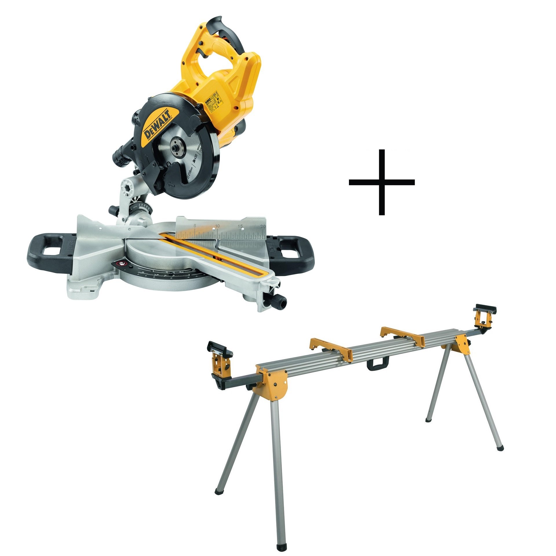 Serra de Esquadria DWS774 + Bancada DE7023 (CPROF473) Dewalt