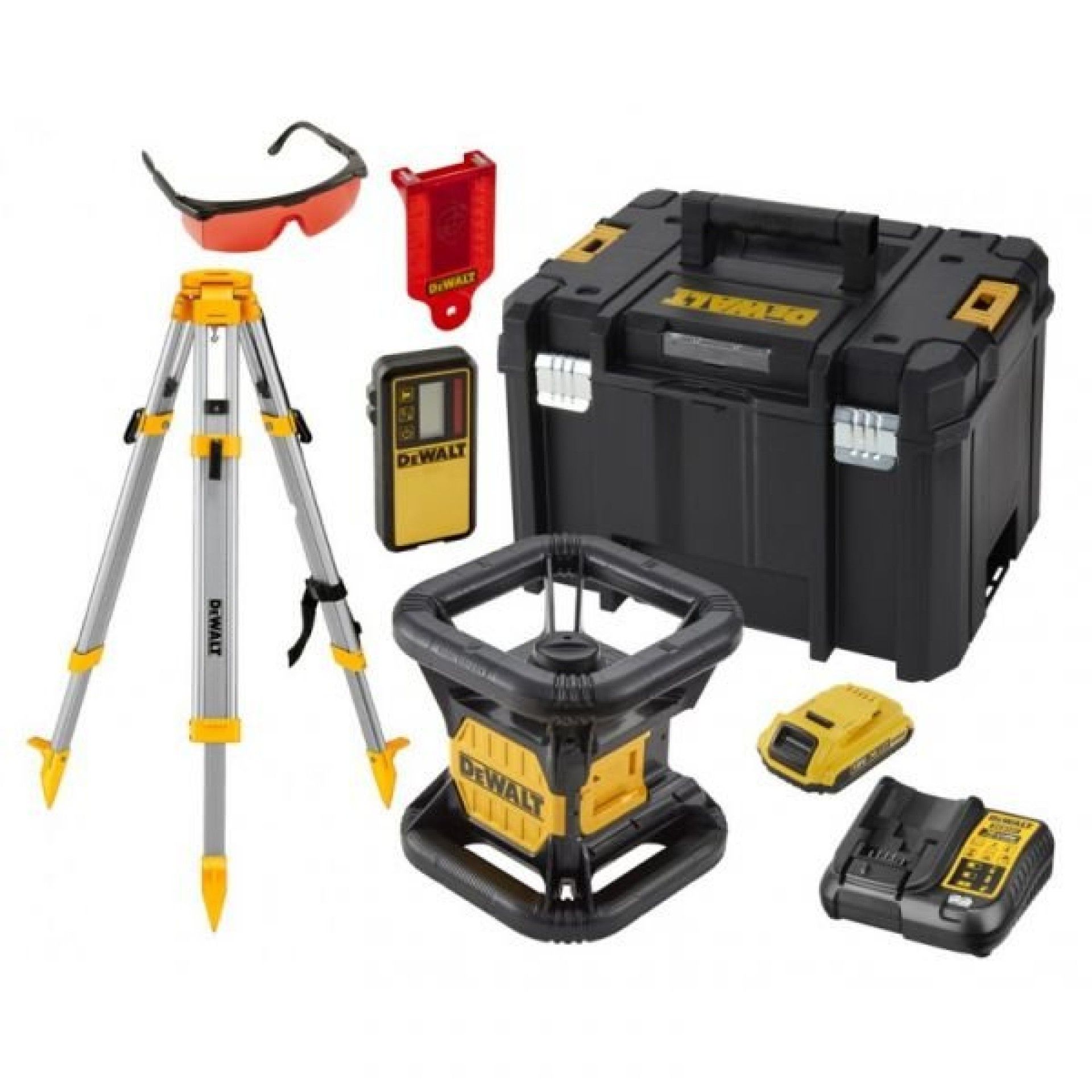 Kit Laser DCE074D1R-QW + Tripé DE0735-XJ CPROF426 DeWalt
