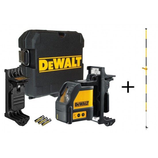 CONJUNTO LASER DW088K-XJ + POSTE DE0882-XJ DEWALT CPROF300