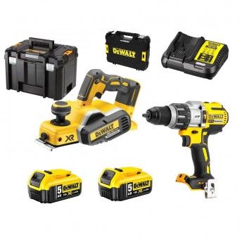 KIT APARAFUSADORA DCD996P2-QW + PLAINA DCP580NT-XJ CPROF383 DEWALT KIT APARAFUSADORA DCD996P2-QW + PLAINA DCP580NT-XJ CPROF383 DEWALT