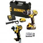 APARAFUSADORA DCD996P2-QW + CHAVE IMPACTO DCF887N-XJ CPROF138 DEWALT