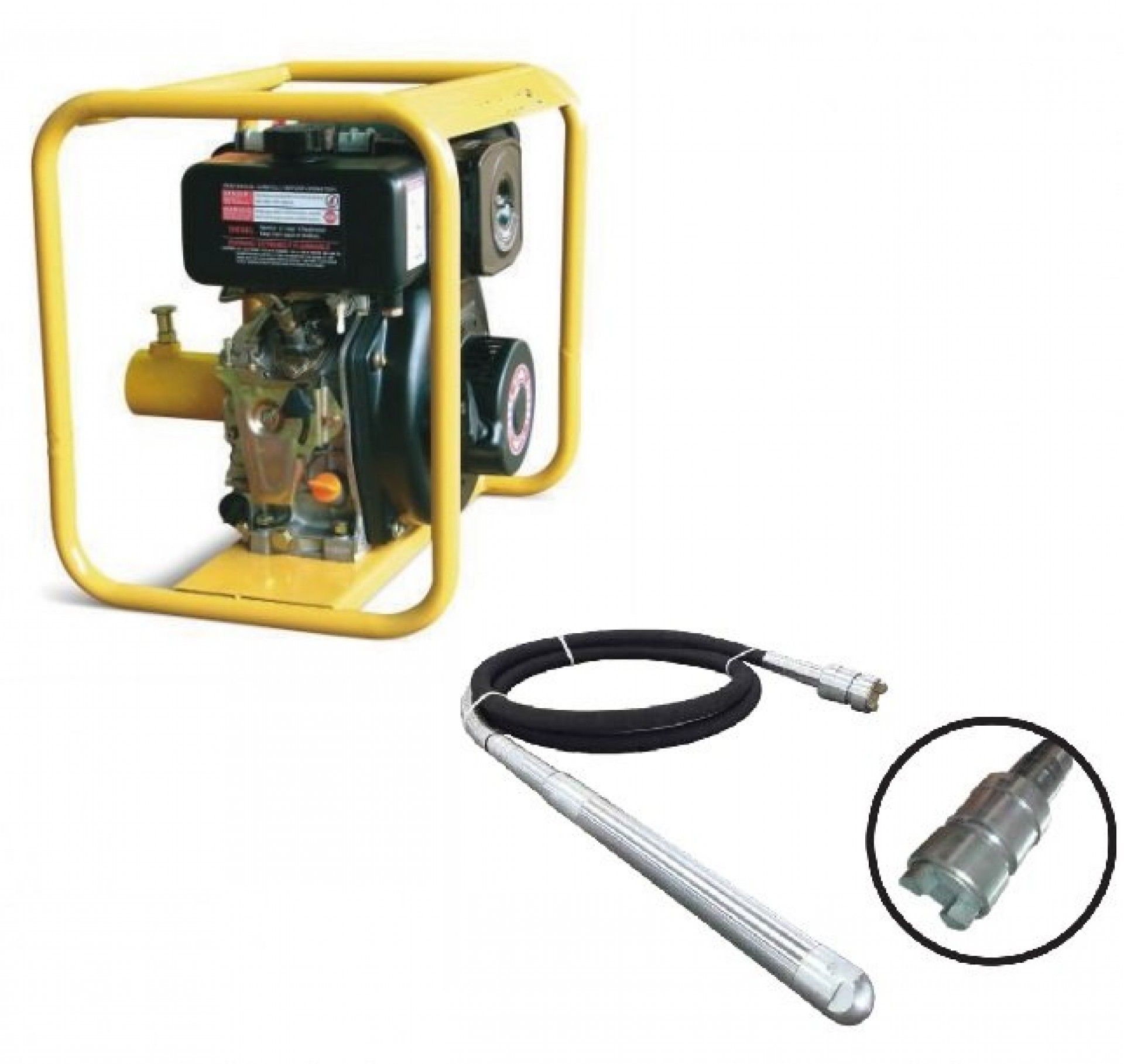 KIT VIBRADOR PVDR-1 + AGULHA DYNPAC 38mm CPROF2010