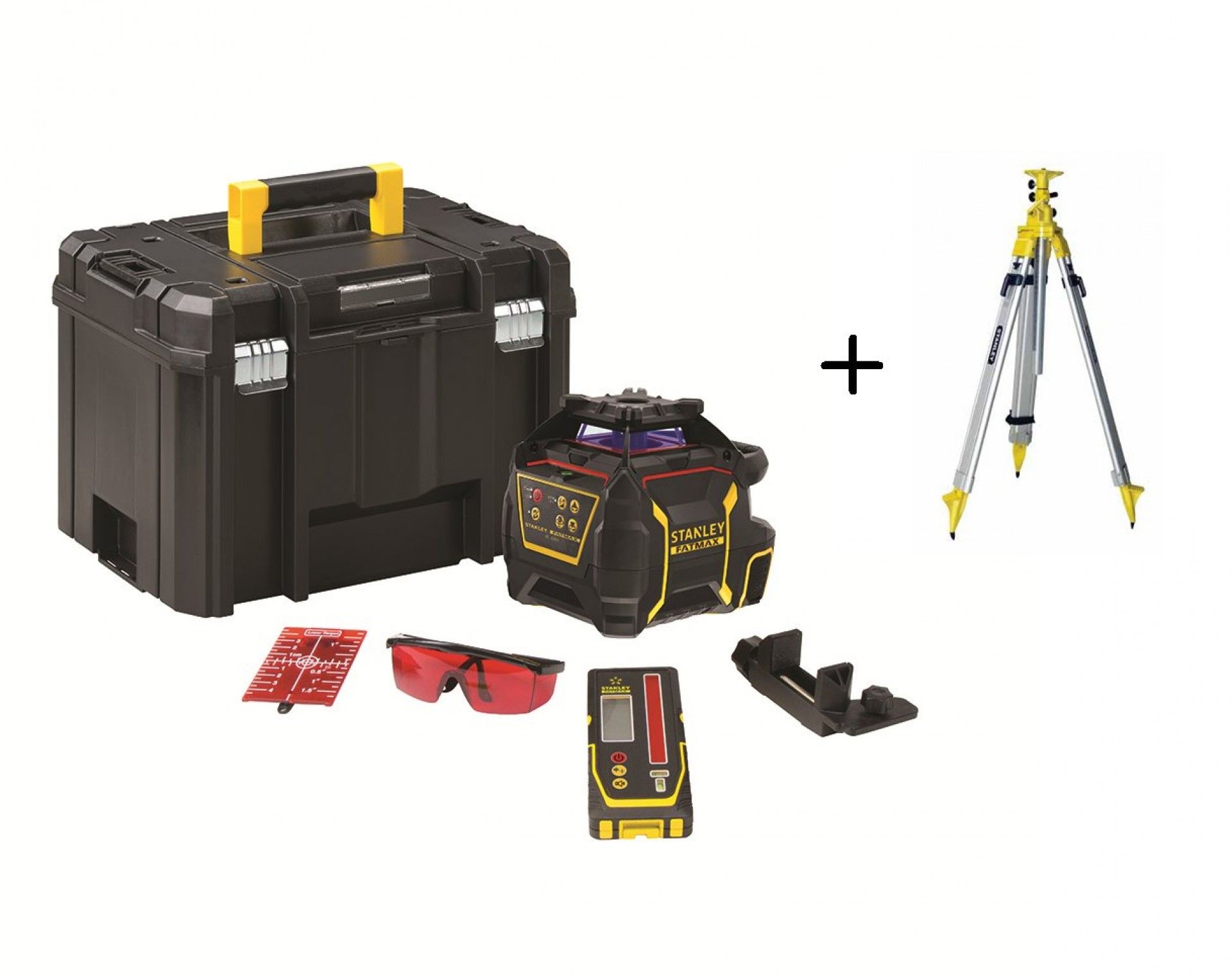 CONJUNTO NIVEL RL600 FMHT77446-1 + TRIPÉ 1-77-164 CPROF1068 STANLEY