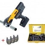 CONJUNTO MINI-PRESS 22V 578010 +3 TENAZES(ABAIXO DE 32mm) REF 578x05 R220 REMS CPROF1022