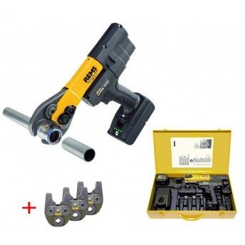 CONJUNTO MINI-PRESS 22V 578010 +3 TENAZES(ABAIXO DE 32mm) REF 578x05 R220 REMS CPROF1022