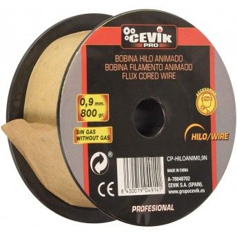FIO FLUXADO 0.9mm 0.8kg (NO NECESSITA GS) CEVIK