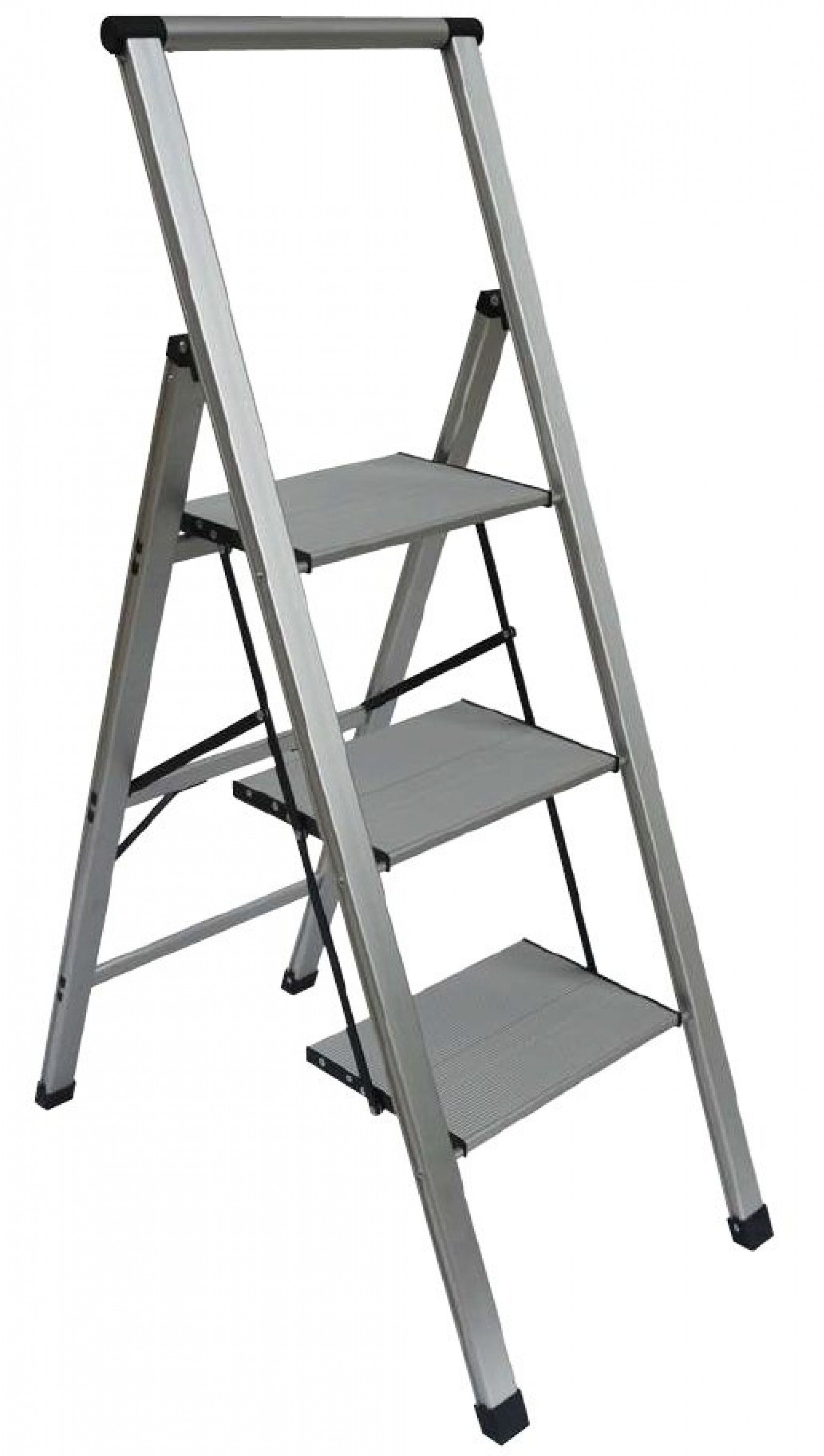 Escadote aluminio Super Slim 2 degraus refª COMFORT02 Plabell