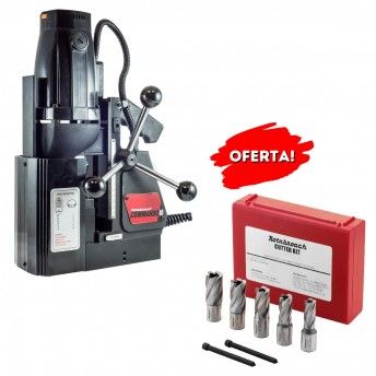 COLUNA ELECTROMGNETICA (ENGENHO) 1100W 6 VELOCIDADES COMMANDO 40 + KIT FRESAS RAPK2000 ROTABROACH
