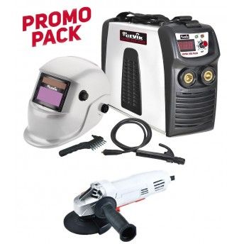 Inverter Ultra 200 Kit  c/mscara e rebarbadora CEVIK