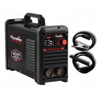 Mquina soldar Inverter MMA e TIG 200A c/LCD ref CE-TECHNO200LCD CEVIK