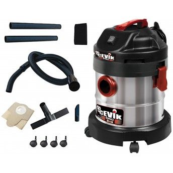 Aspirador slidos e lquidos 20L 1400W ref CE-PRO20X CEVIK