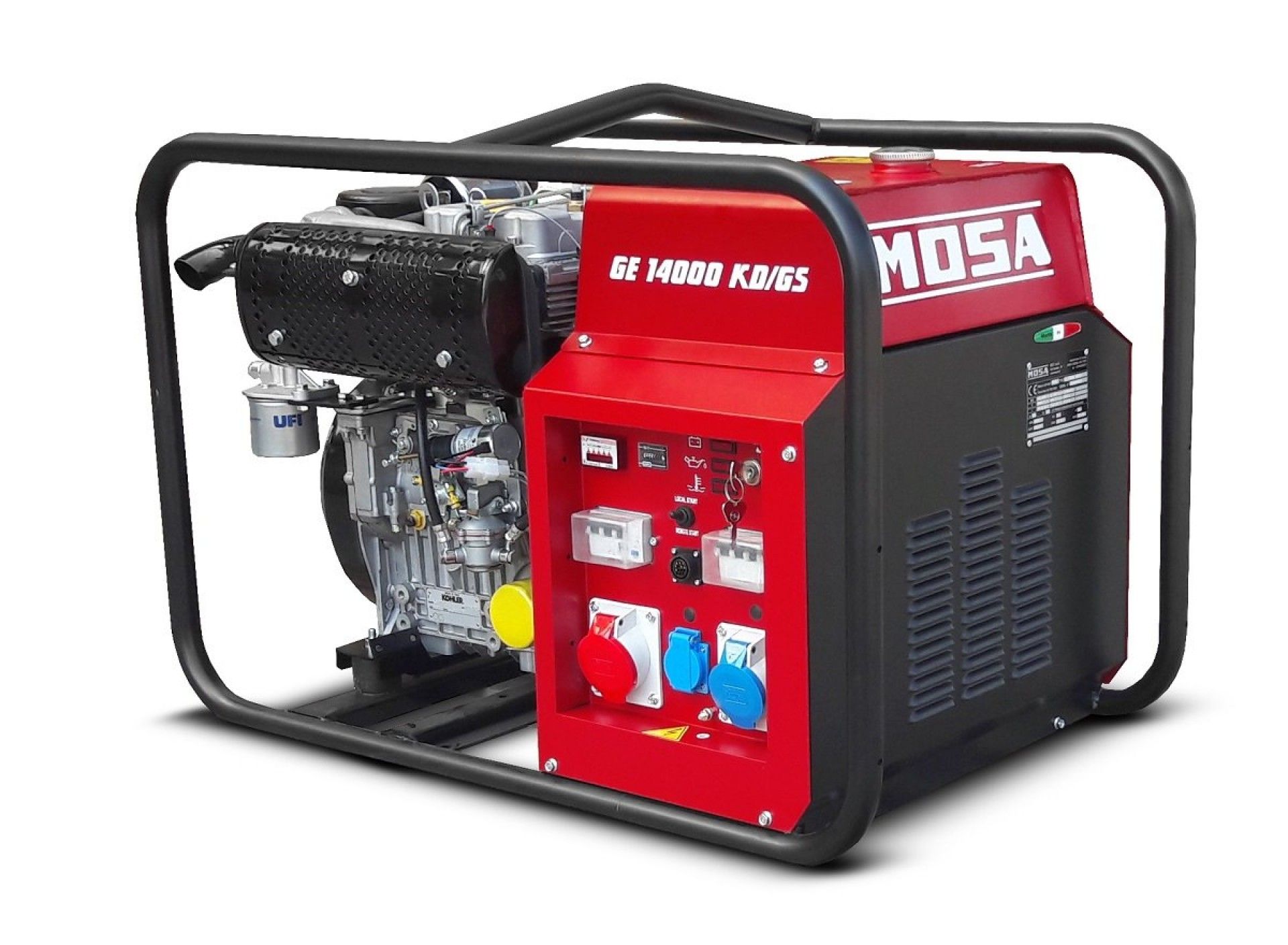 GERADOR GE-14000 KD-GS DIESEL KOHLER KD477/2 REF CD5A5010 MOSA