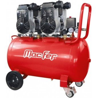 Compressor silencioso 100L 6Hp 2 motores CA4409 ref 044.0009 Macfer