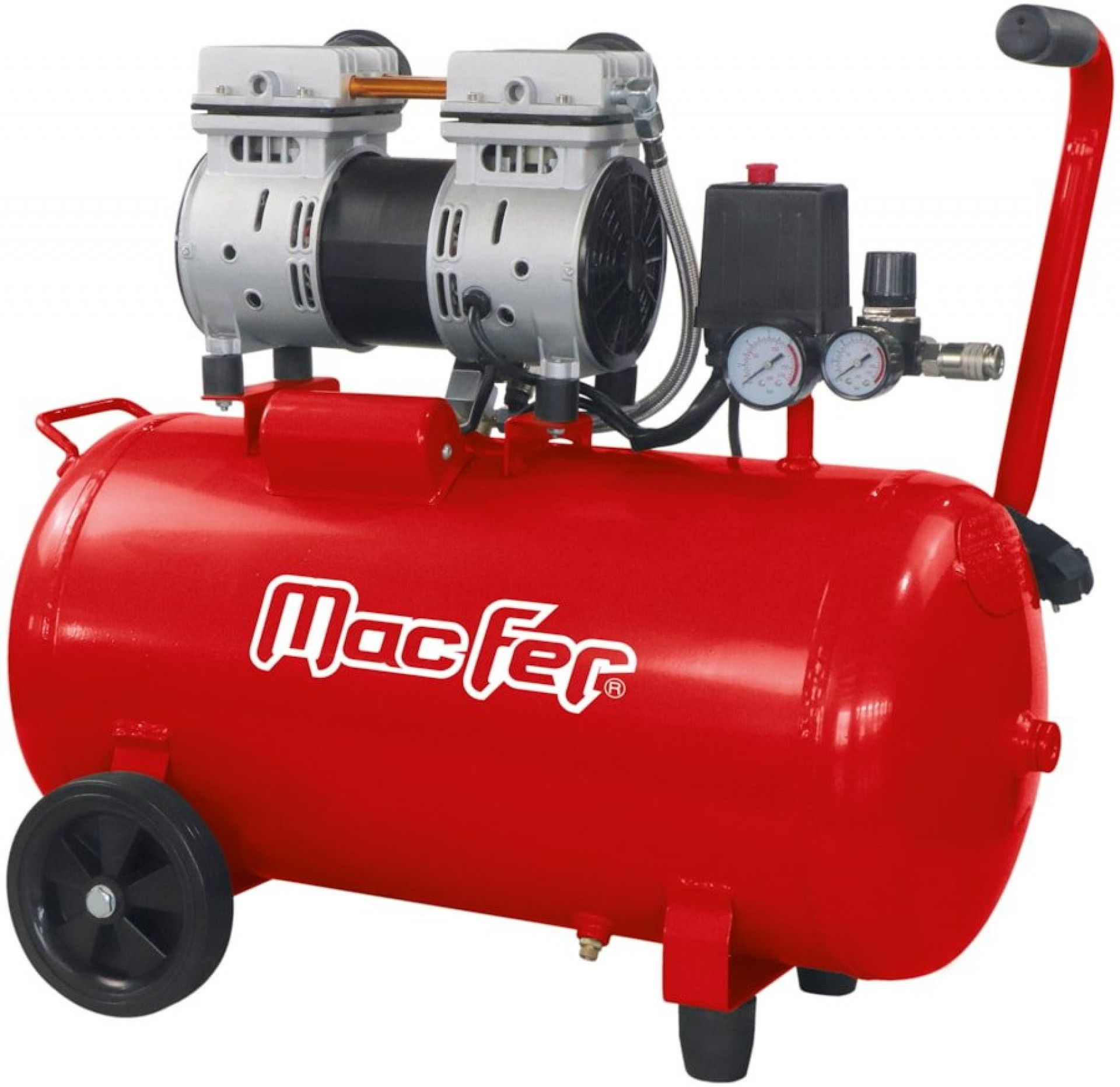 Compressor silencioso 50L 2Hp CA4404 refª 044.0004 Macfer