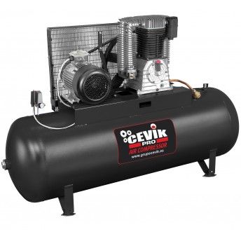 Compressor 400V- 10Hp- 500L-14 Bar-857L/min (estrella tringulo) ref CA-PRO514-10TET Cevik