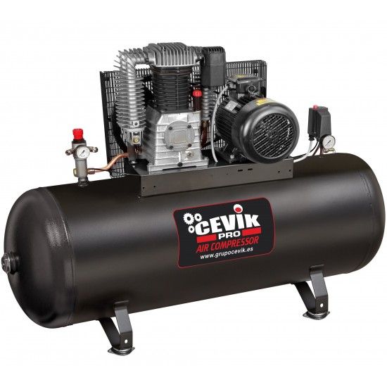 Compressor 400V- 7,5Hp- 500L-14Bar- 582L/min ref CA-PRO514-7.5TF Cevik