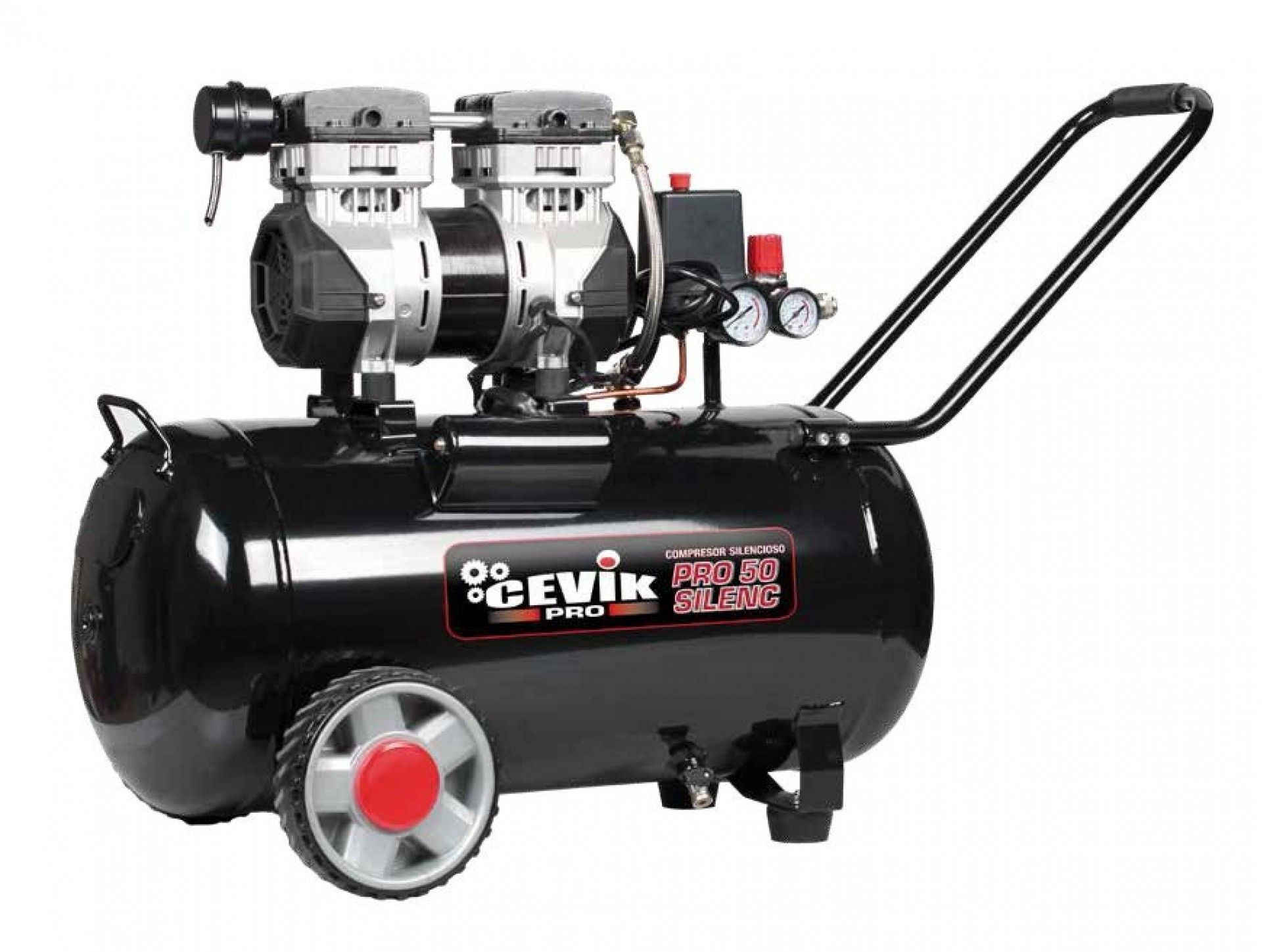 COMPRESSOR SILENCIOSO 50L 1.5HP CA-PRO50SILENC CEVIK