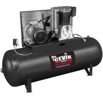 Compressor 400V- 10Hp- 500L-11 Bar- 1074L/min (estrella tringulo) ref CA-PRO500-10TSD Cevik