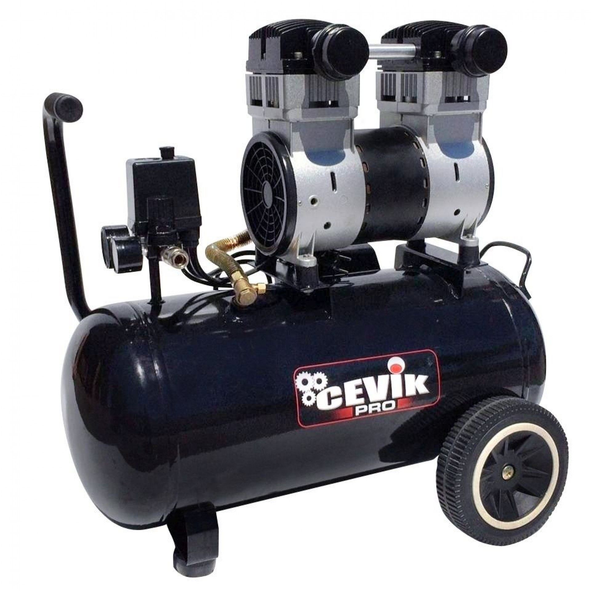 COMPRESSOR SILENCIOSO 40L 2HP 65DB CEVIK
