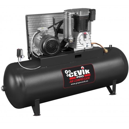 Compressor 400V- 10Hp- 500L-11 Bar- 1074L/min ref CA-PRO500-10TF Cevik