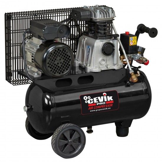 Compressor 230V- 3Hp- 24L- 10 Bar- 365L/min ref CA-PRO25-3MF Cevik