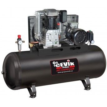 Compressor 400V- 5,5Hp- 270L-10 Bar- 727L/min ref CA-PRO300-K30TF Cevik