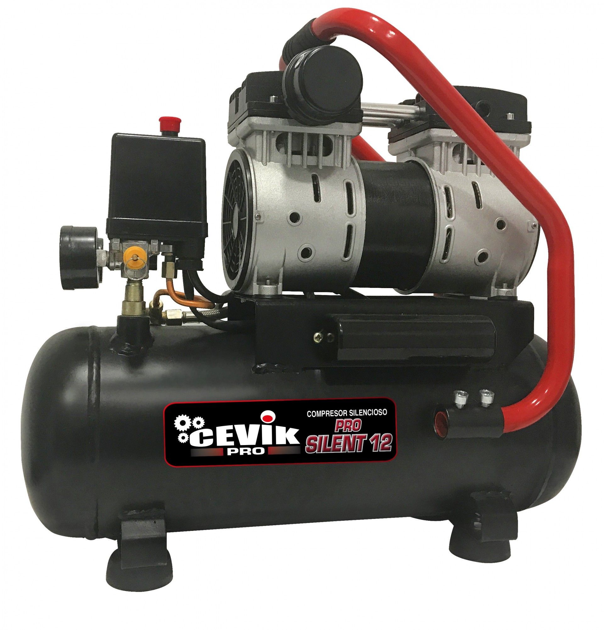Compressor silencioso 12L 1Hp refª EWS12 CEVIK