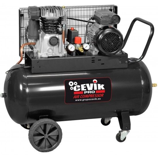 Compressor correia 100L 3Hp 400v ref CA-PRO100-3FT Cevik