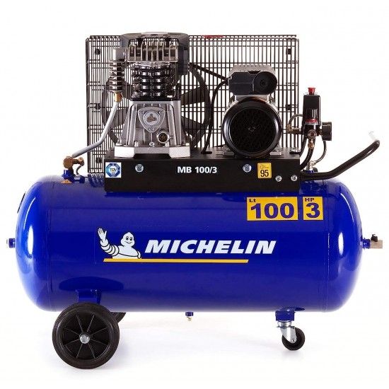 Compressor correia 100L 3Hp 10Bar 230v ref CA-MB100-3M  MICHELIN