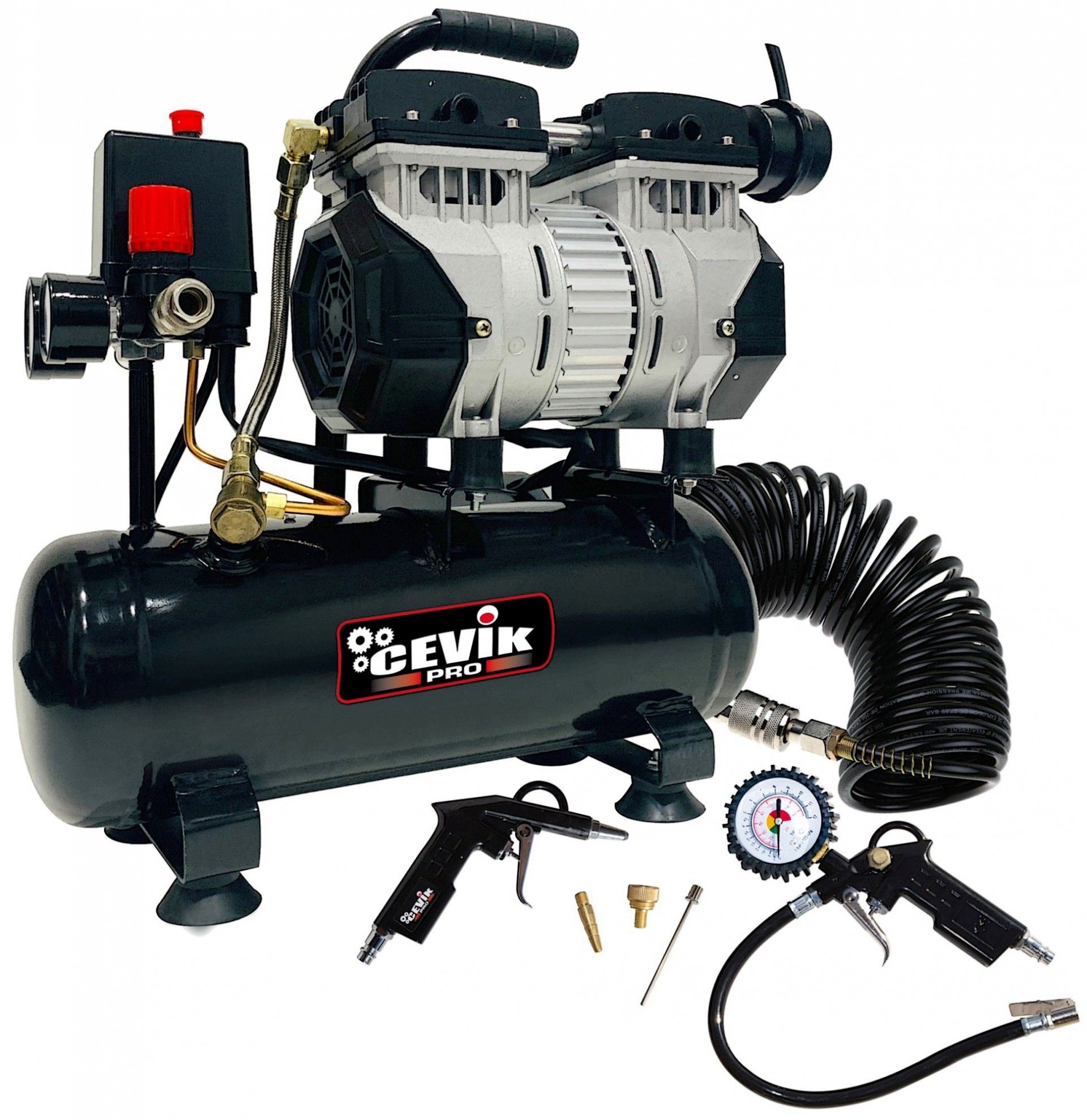 Compressor silencioso 6L refª CA-CS6PLUS CEVIK