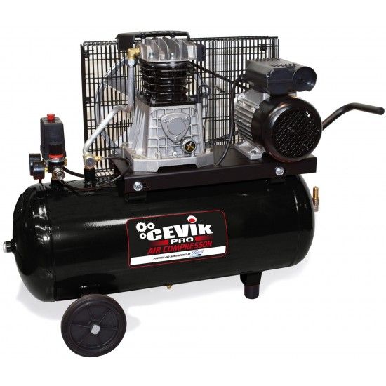 Compressor 400V- 3Hp- 50L- 10 Bar- 350L/min (Bajo Pedido) Ref CA-AB50/3T Cevik