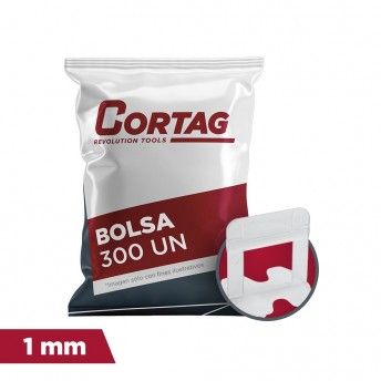 Nivelador Smart 1,0 mm bolsa 300p ref 62120 Cortag