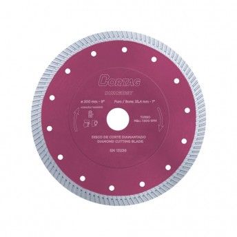 Disco diamantado 200mm x 25.4mm DuroKort ref 60350 Cortag