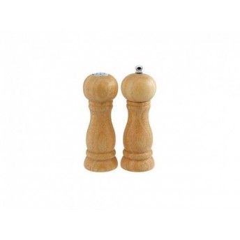 Conjunto de Saleiro e Pimenteiro em Madeira ref BL-3442 MADER